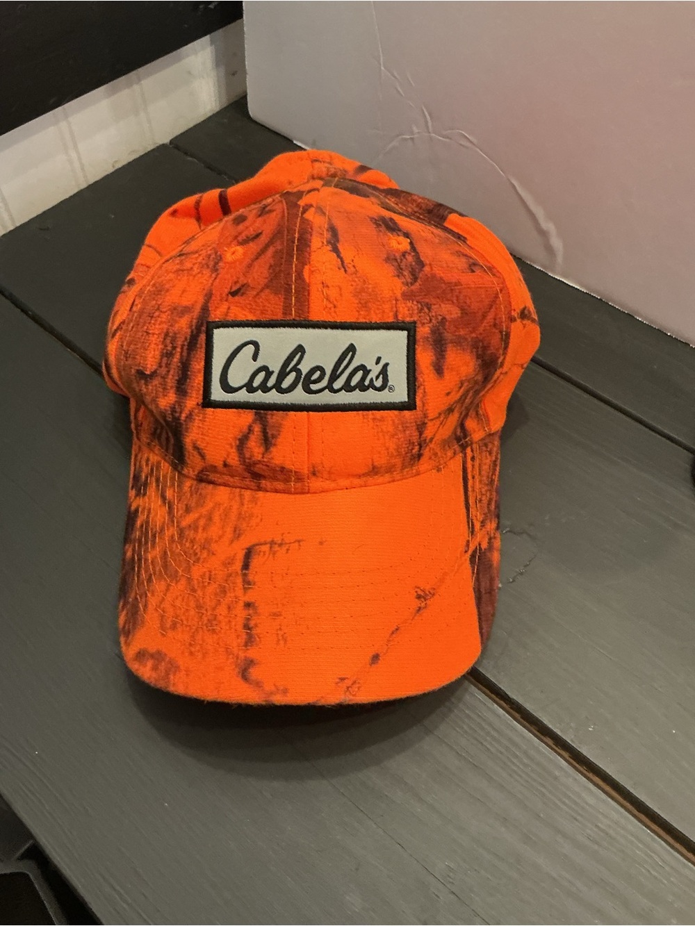 Cabela's Orange and Black Kids Hunting Cap
